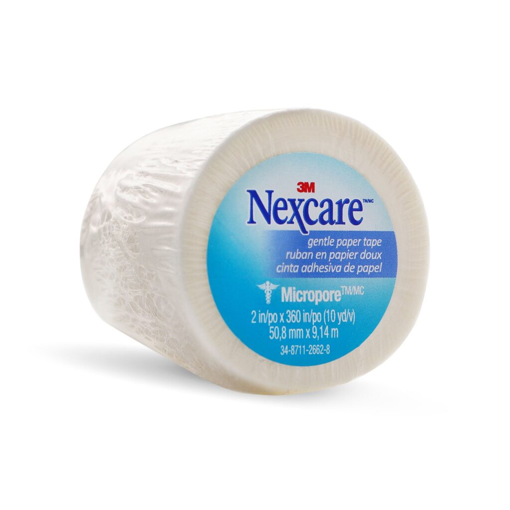 Nexcare Micropore Gentle Paper Tape 2 Inches X 10 Yards valpacks