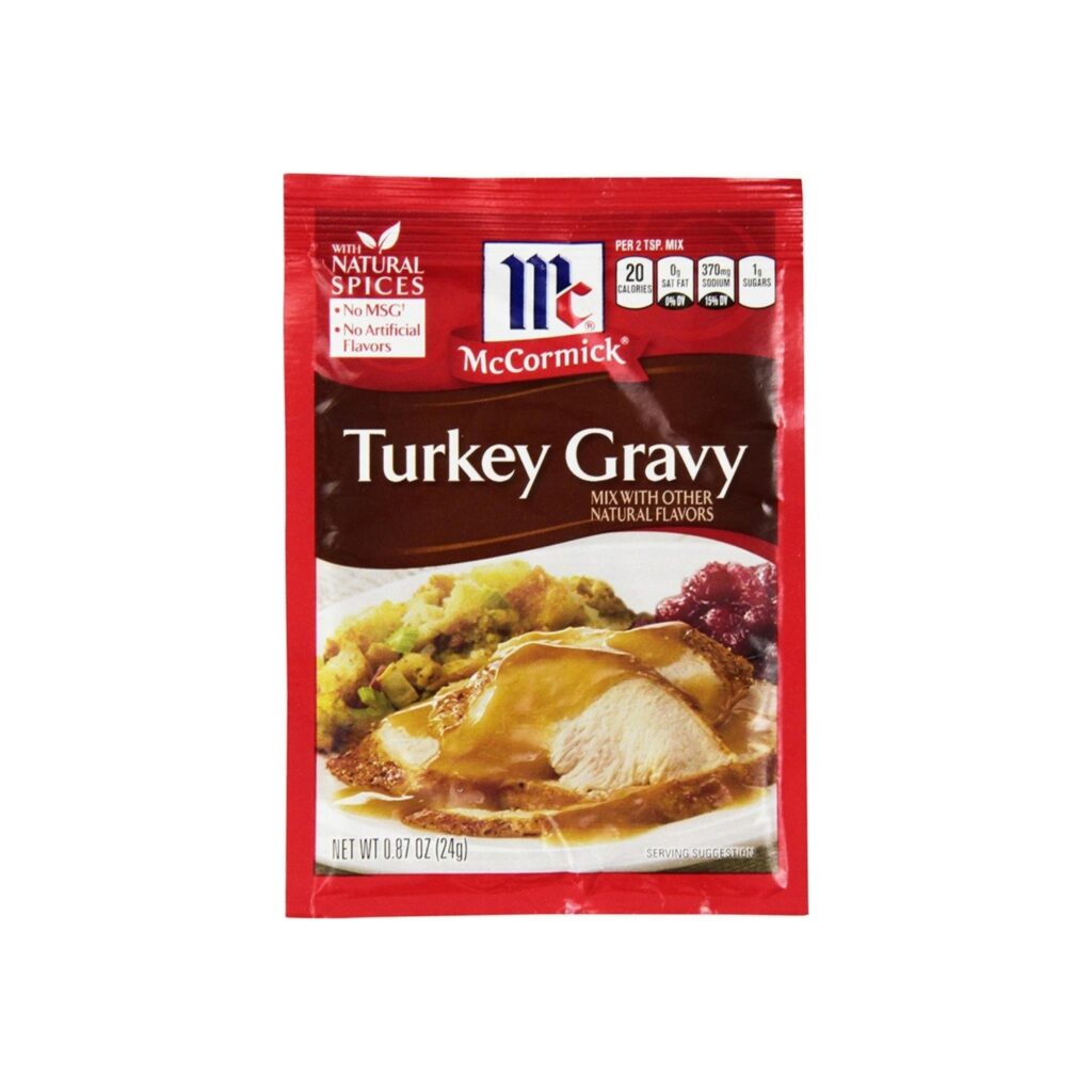 McCormick Turkey Gravy Mix 0.87 oz valpacks