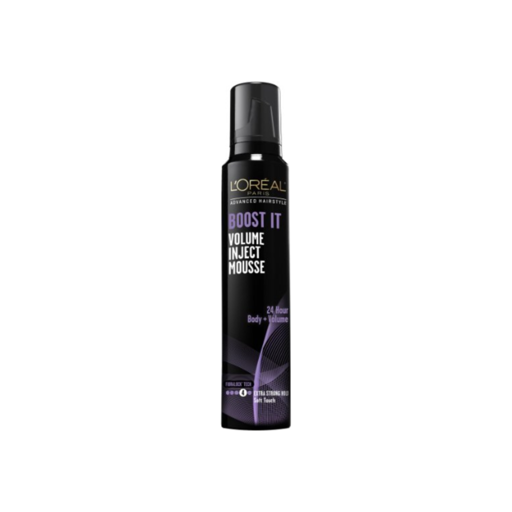 L’Oreal Advanced Hairstyle Boost It Volume Inject Mousse, Extra Strong ...