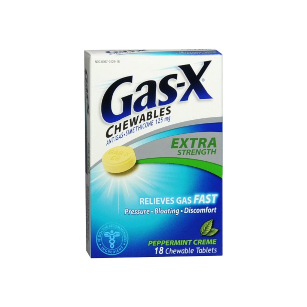 GasX Chewables Extra Strength valpacks