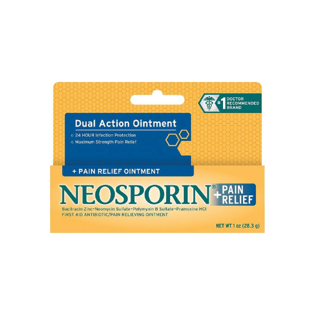 Neosporin Plus Pain Relief, Maximum Strength Antibiotic Ointment 1 oz