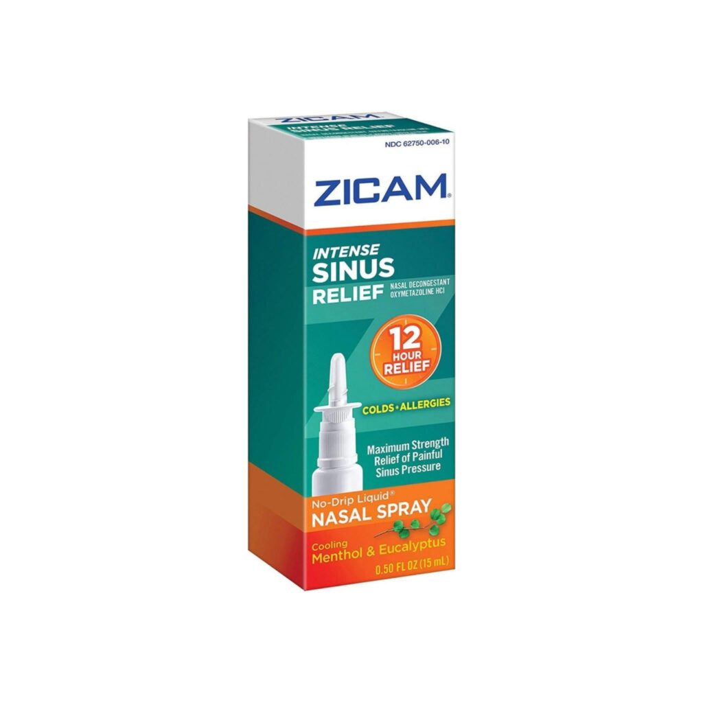 Zicam Intense Sinus Relief Liquid Nasal Gel 0.50 oz valpacks