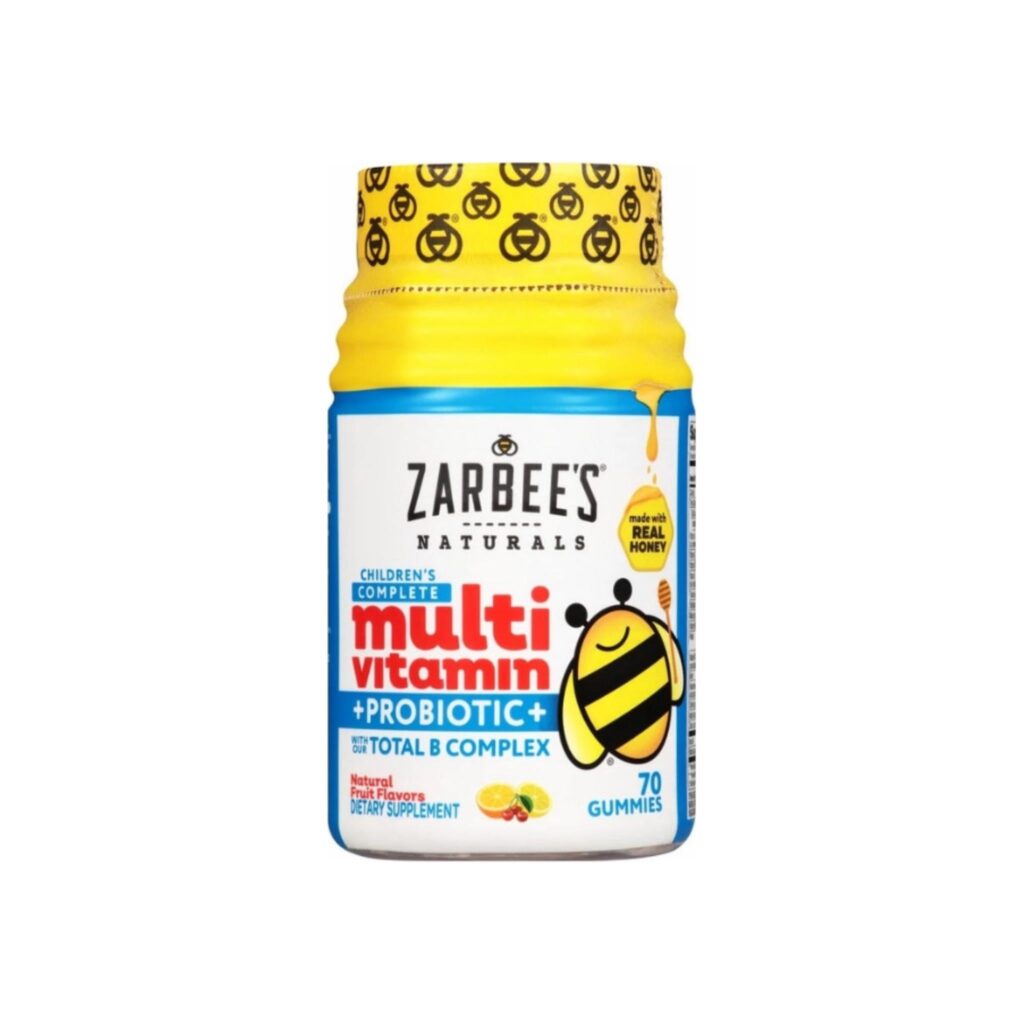 ZarBee’s Naturals Children’s Complete Multivitamin + Probiotic Gummies